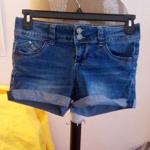 Denim Blue Women's Shorts